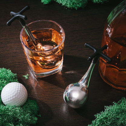 Reusable Stainless Steel Golf Club Whiskey Chillers