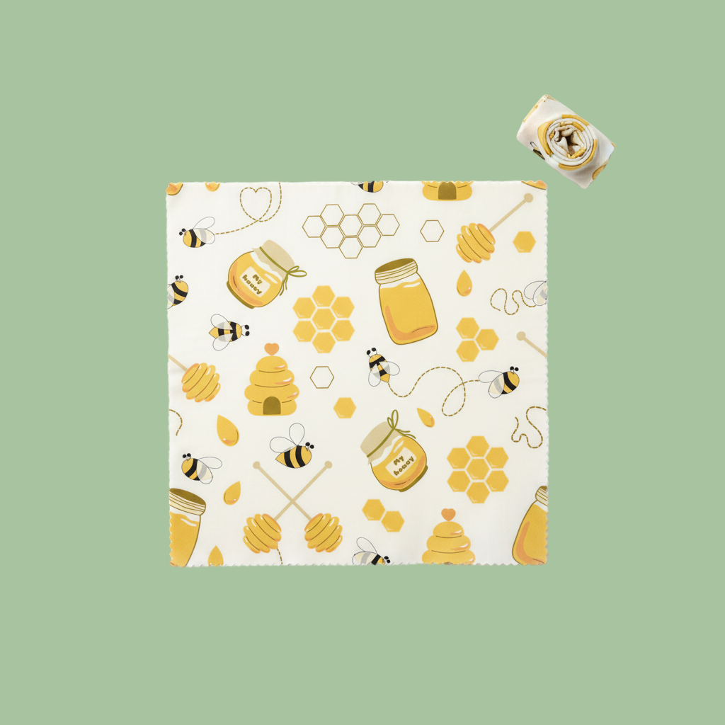 Reusable Beeswax Food Wraps (3-Pack)