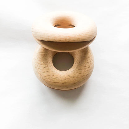 Sustainable Wooden Donut Bag Clips